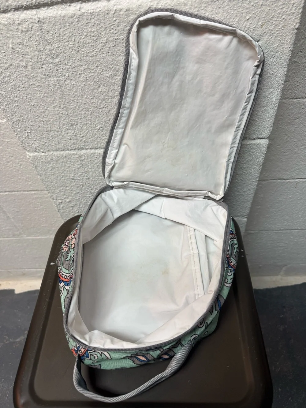Vera Bradley Mint Paisley Insulated Tote